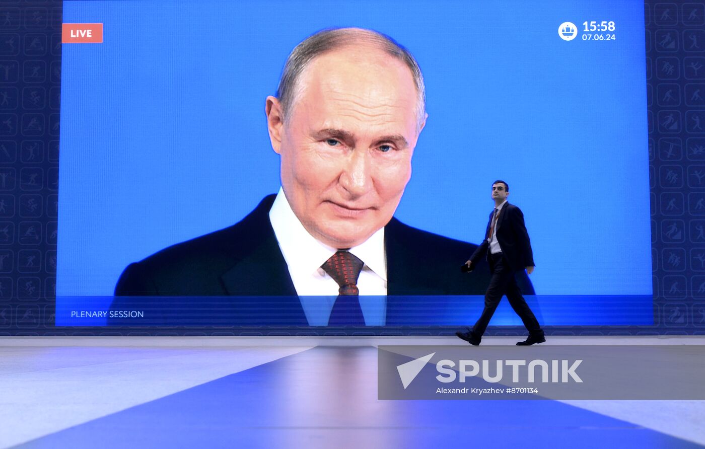 SPIEF-2024. Plenary Session