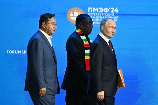 SPIEF-2024. Plenary Session