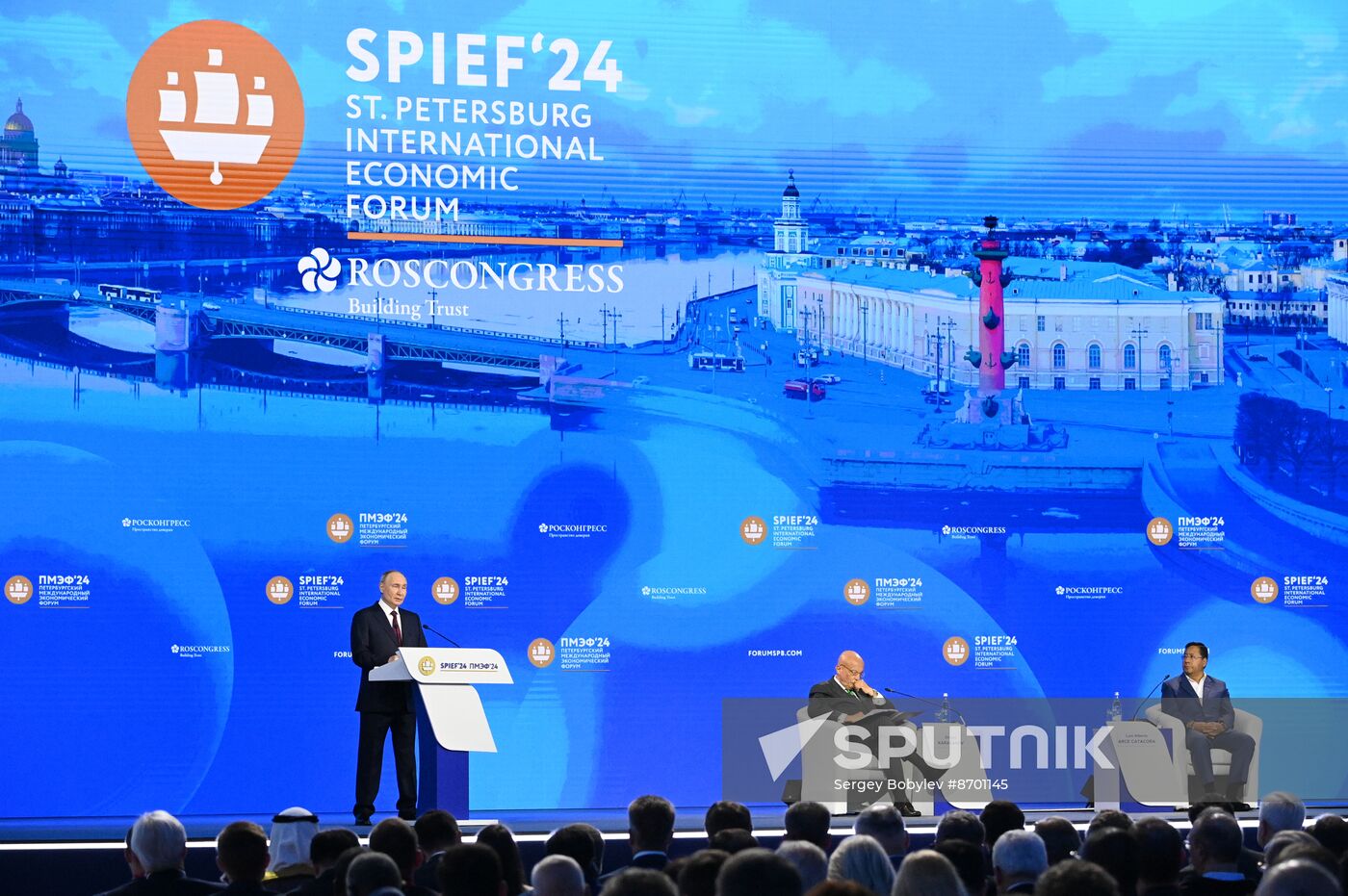SPIEF-2024. Plenary Session