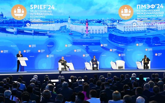 SPIEF-2024. Plenary Session