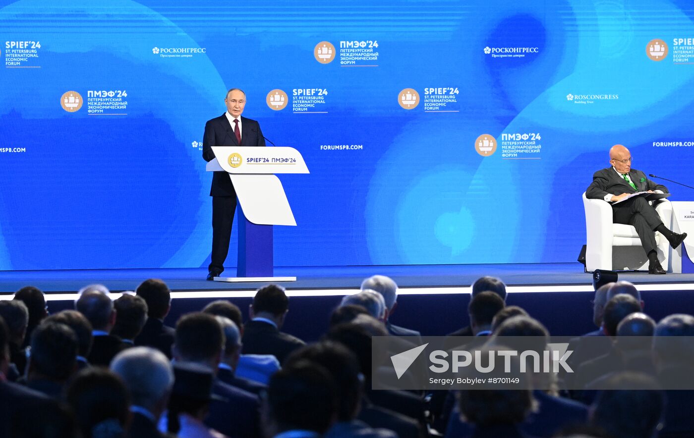 SPIEF-2024. Plenary Session
