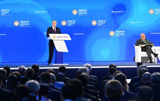 SPIEF-2024. Plenary Session