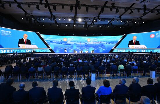 SPIEF-2024. Plenary Session