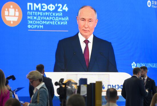 SPIEF-2024. Plenary Session