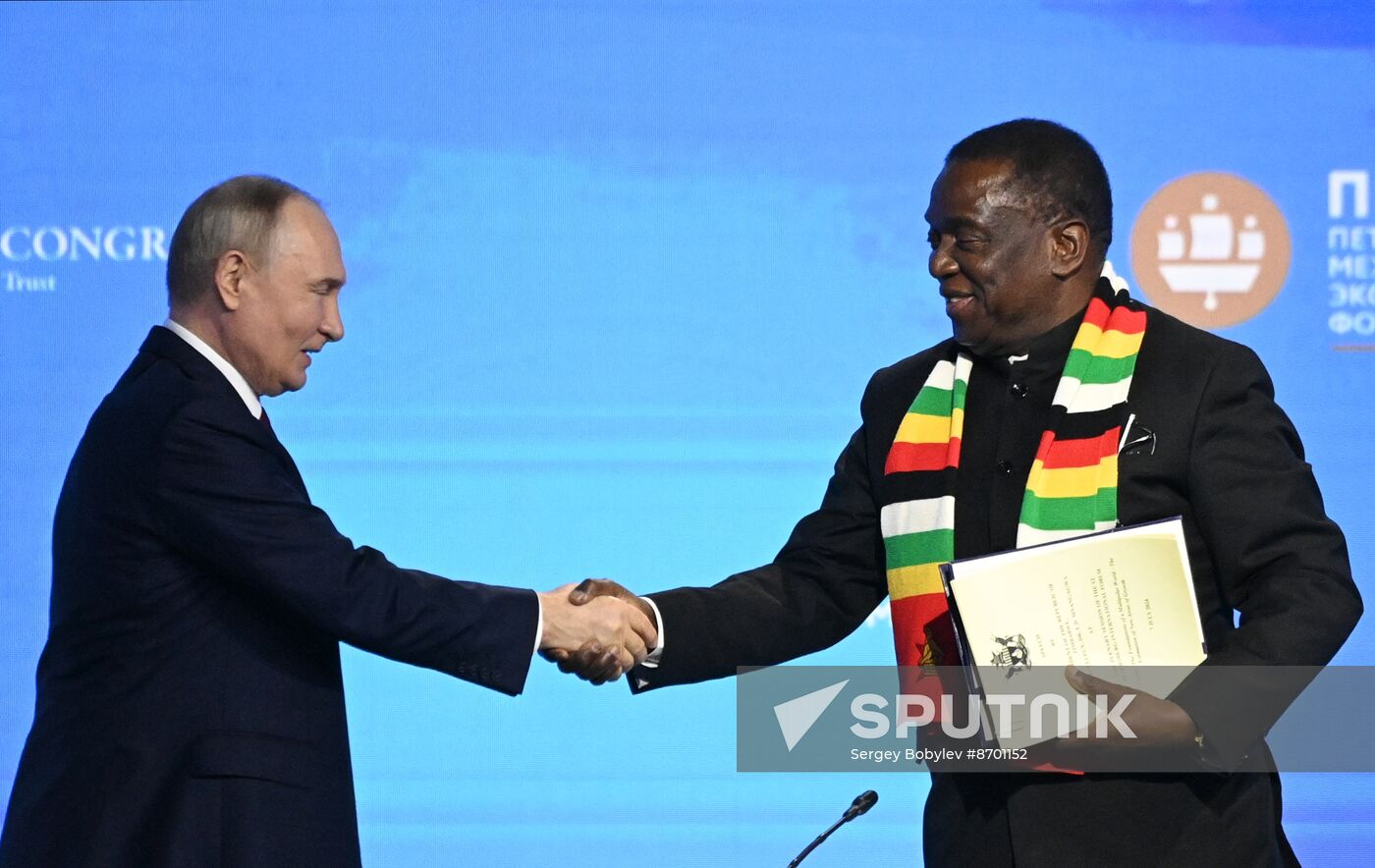 SPIEF-2024. Plenary Session