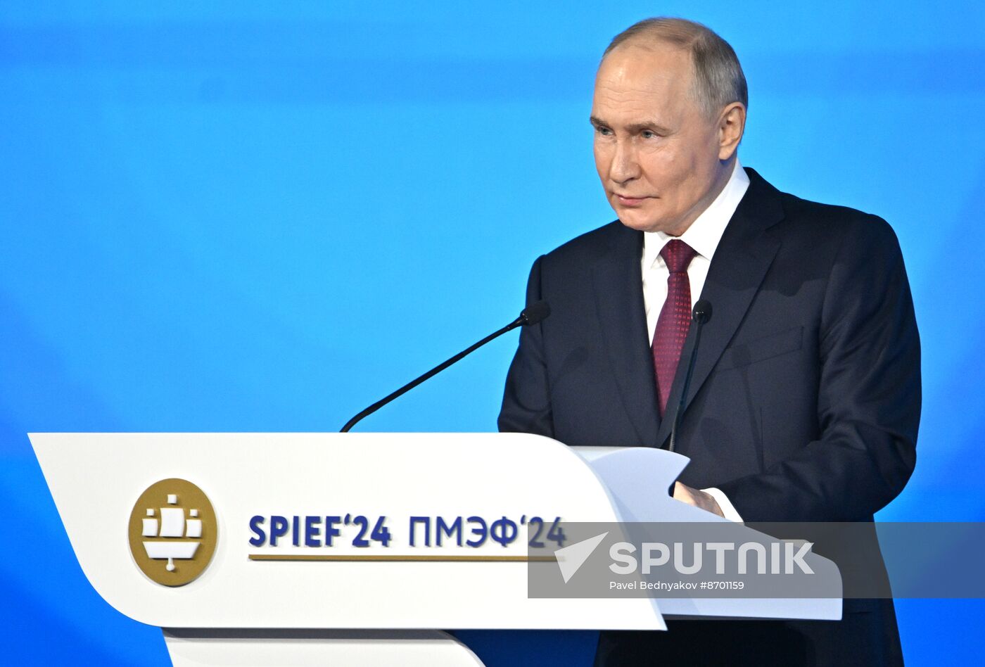 SPIEF-2024. Plenary Session