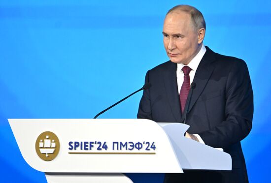 SPIEF-2024. Plenary Session