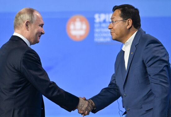 SPIEF-2024. Plenary Session