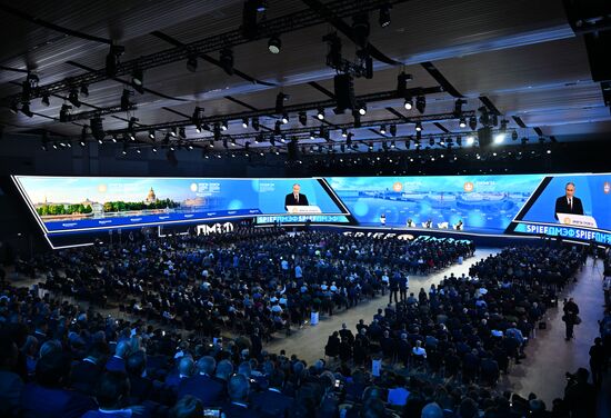 SPIEF-2024. Plenary Session