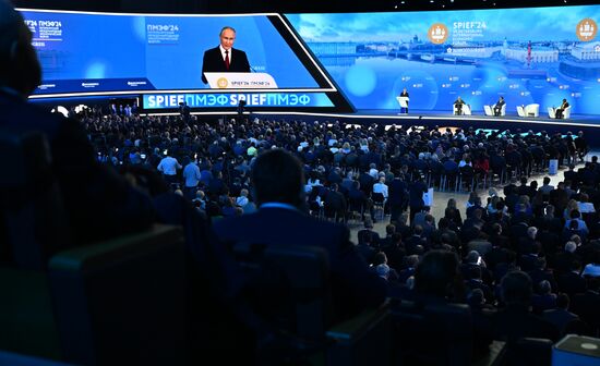 SPIEF-2024. Plenary Session