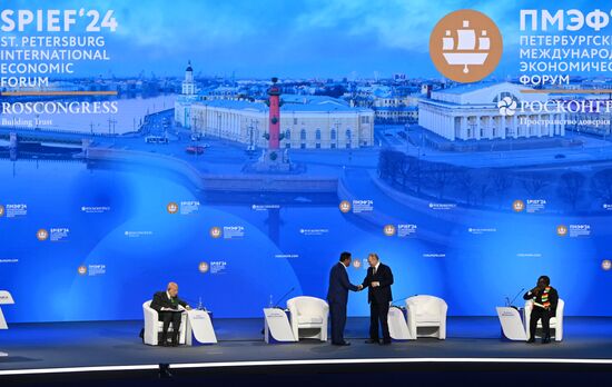 SPIEF-2024. Plenary Session
