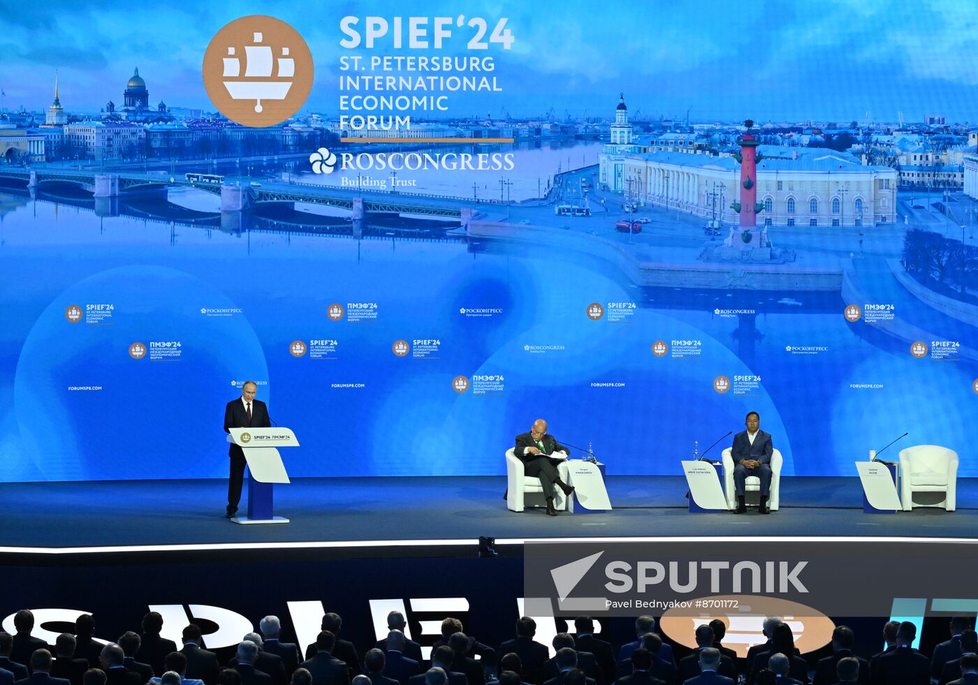 SPIEF-2024. Plenary Session