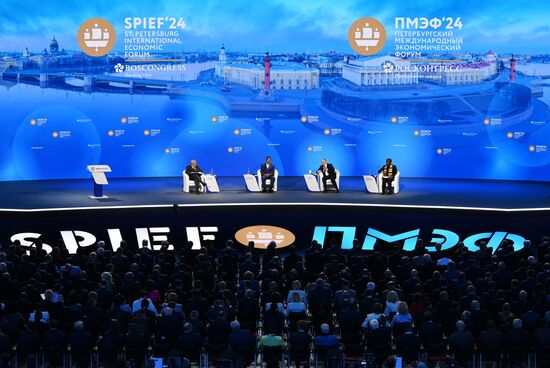 SPIEF-2024. Plenary Session