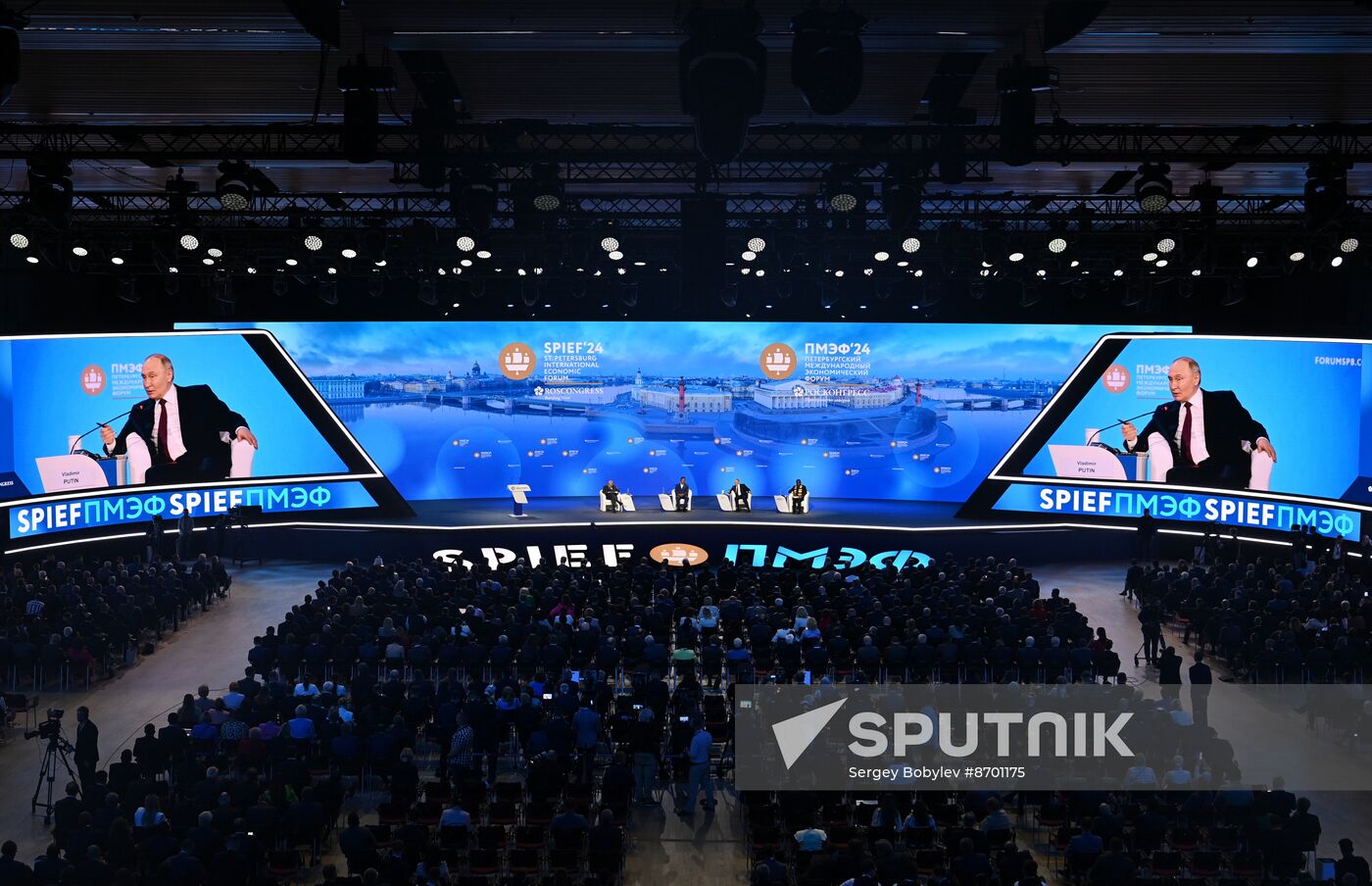 SPIEF-2024. Plenary Session