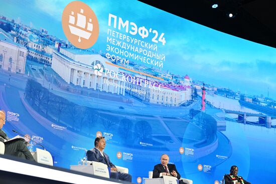 SPIEF-2024. Plenary Session