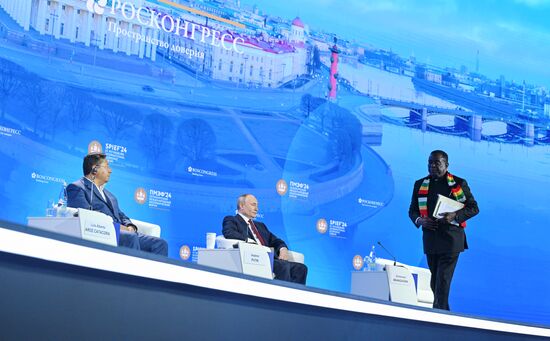 SPIEF-2024. Plenary Session