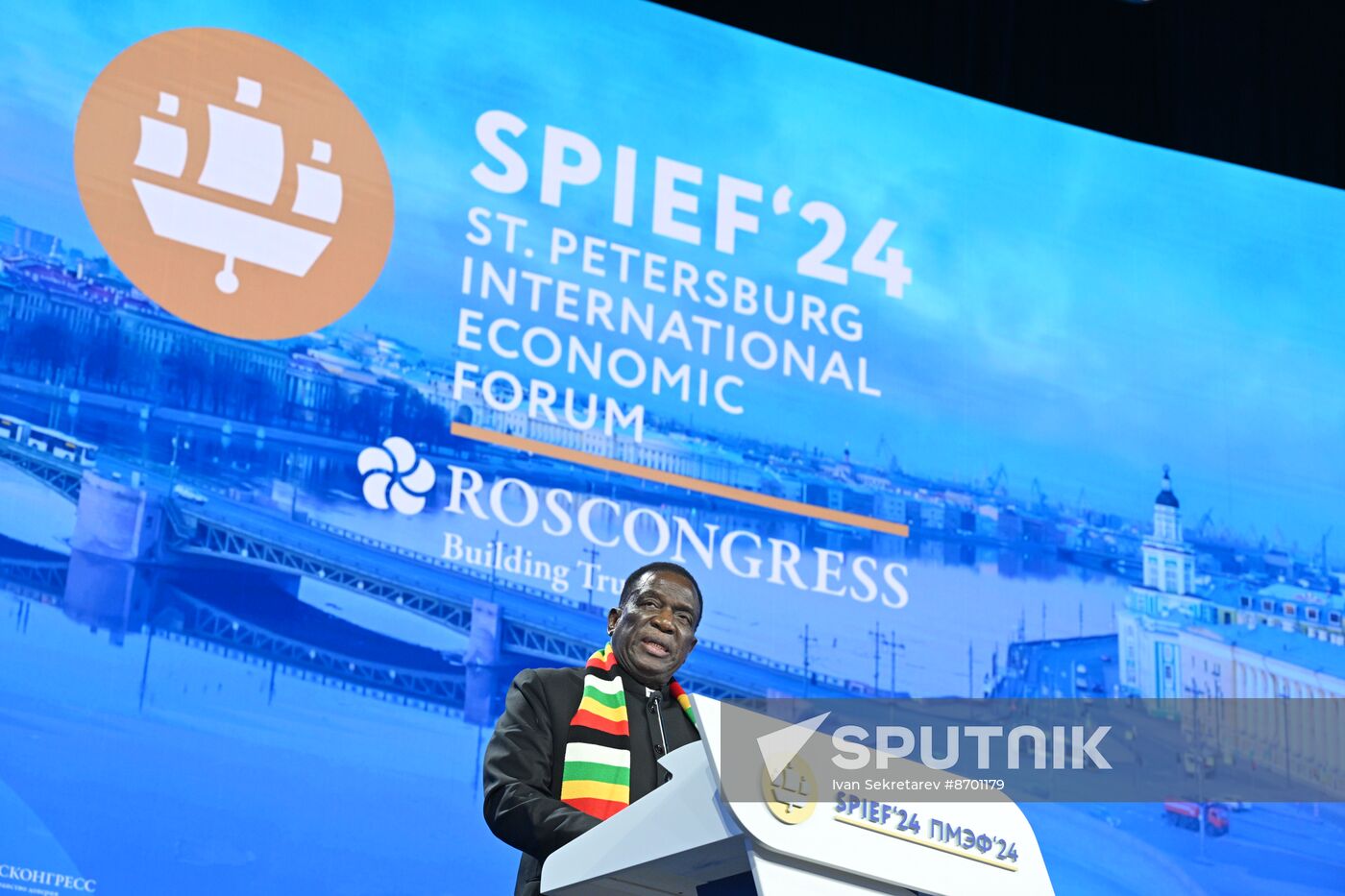 SPIEF-2024. Plenary Session