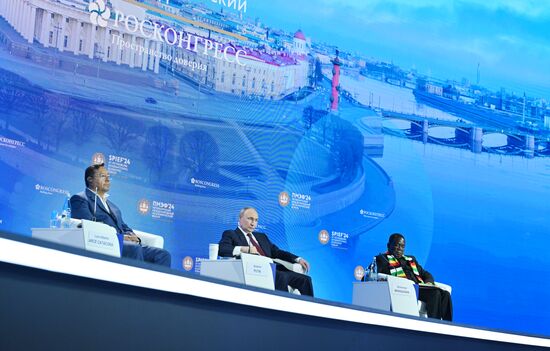 SPIEF-2024. Plenary Session