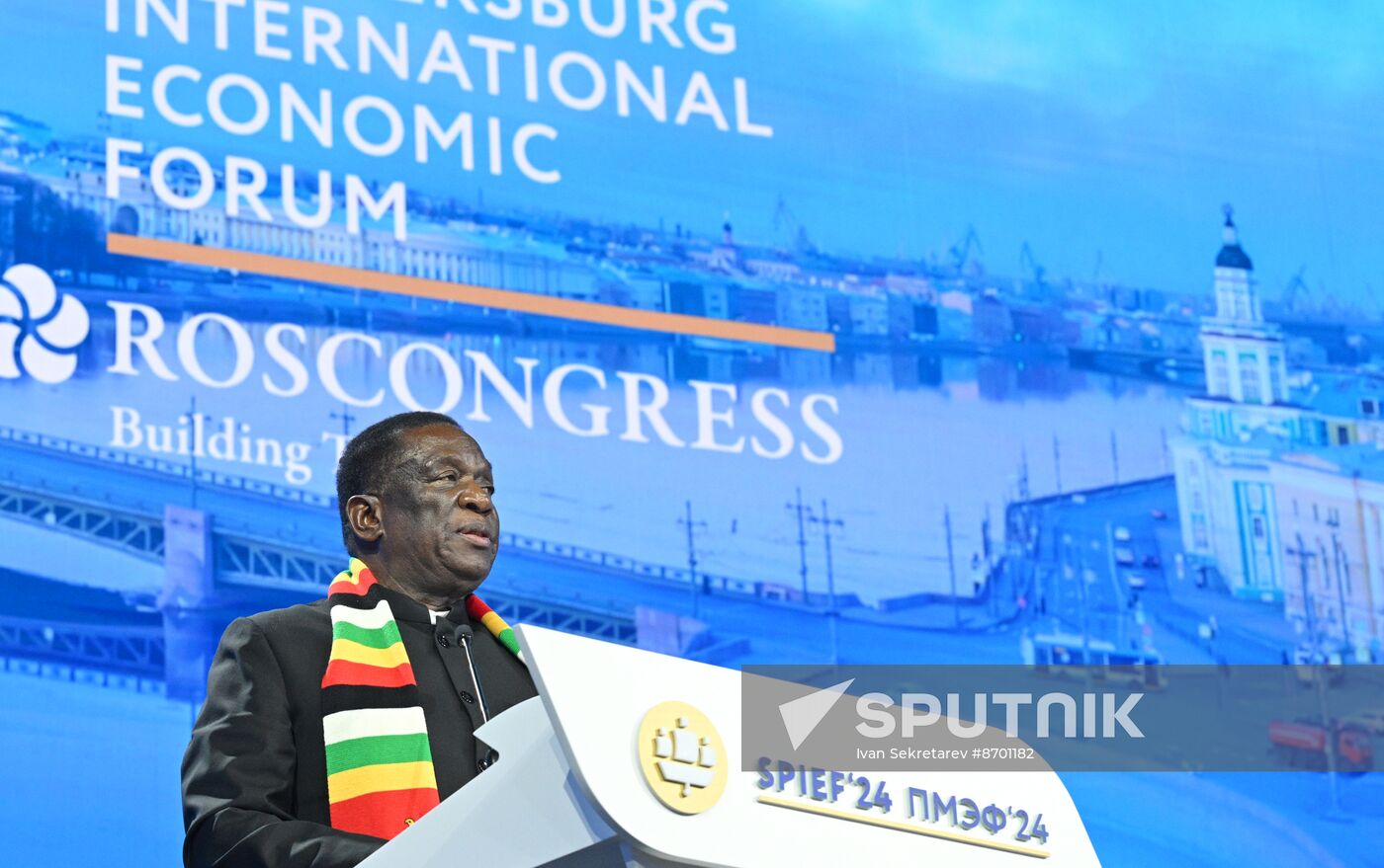 SPIEF-2024. Plenary Session