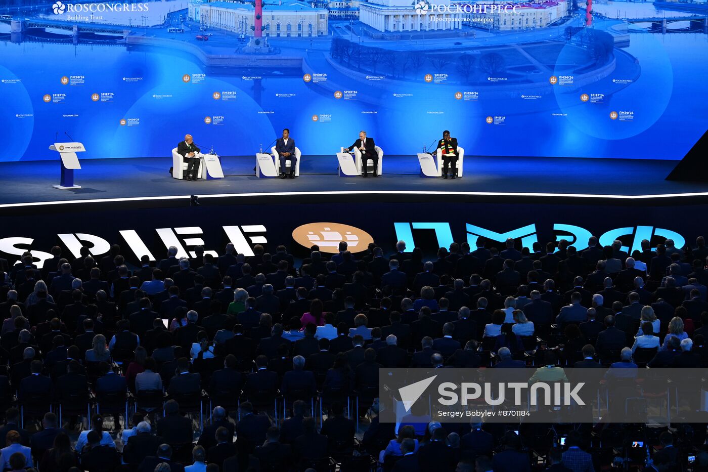 SPIEF-2024. Plenary Session