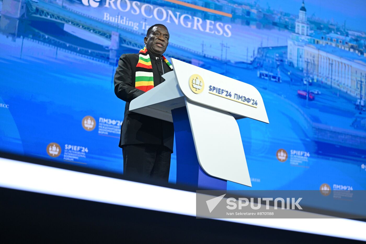 SPIEF-2024. Plenary Session