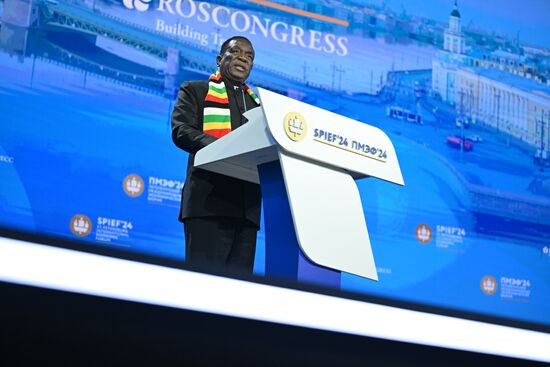 SPIEF-2024. Plenary Session