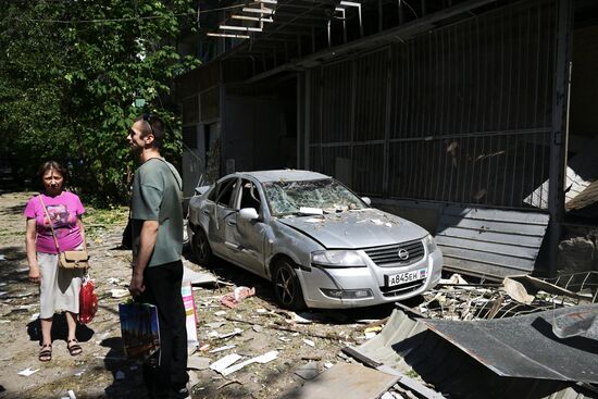 Russia Ukraine Military Operation Shelling