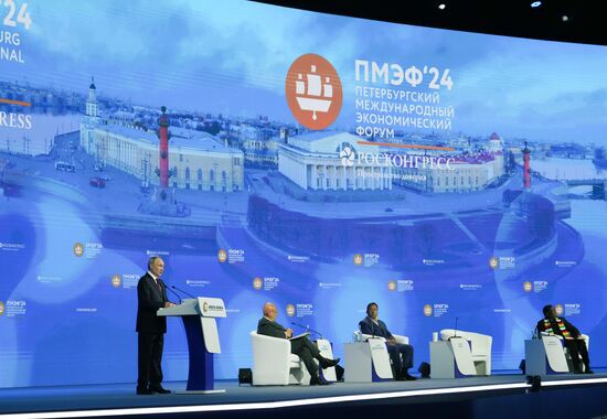 SPIEF-2024. Plenary Session