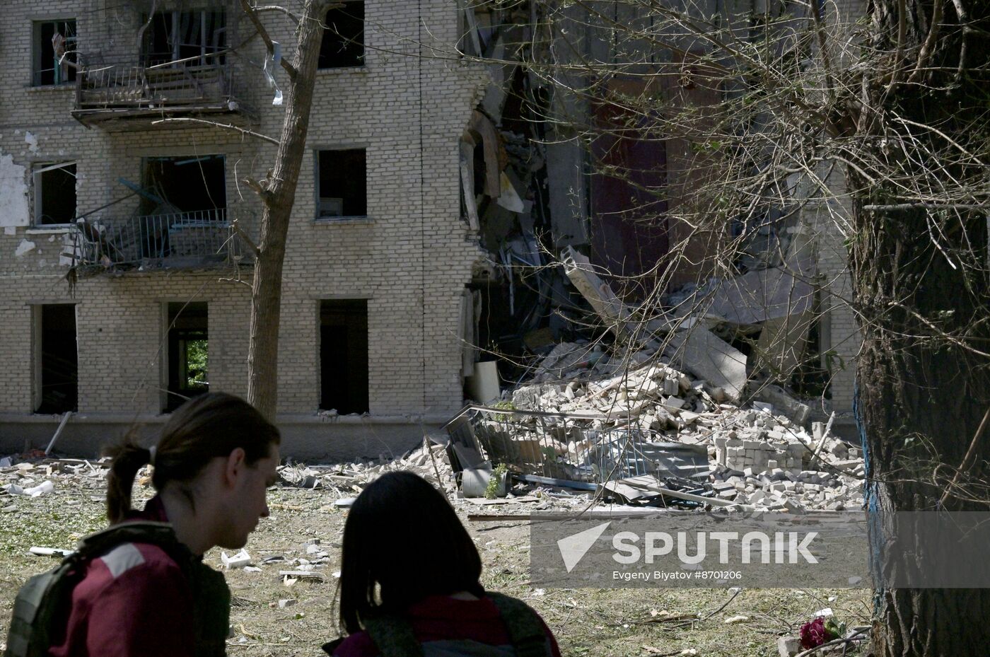 Russia Ukraine Military Operation Shelling