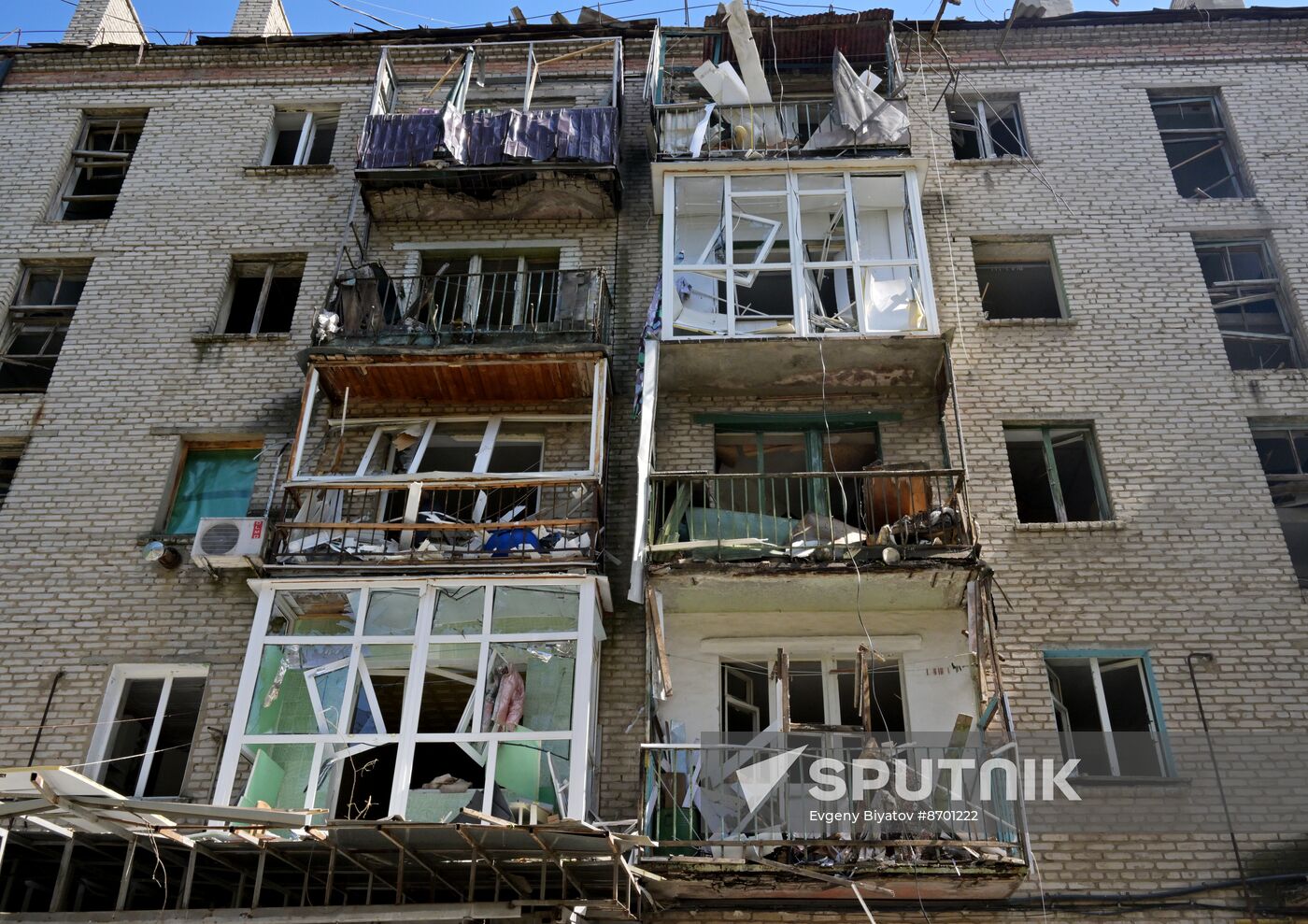 Russia Ukraine Military Operation Shelling