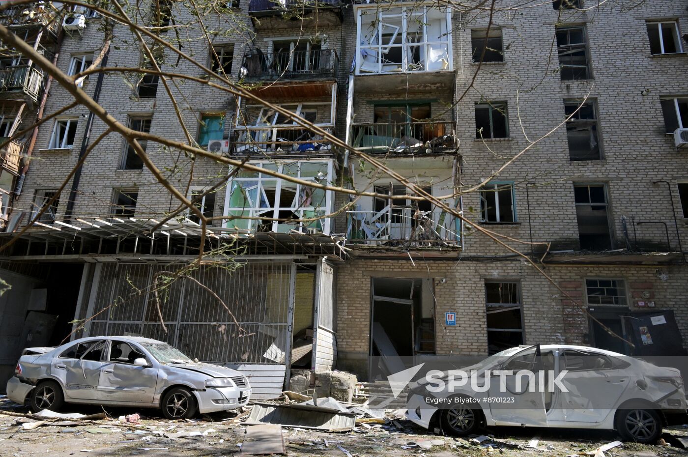 Russia Ukraine Military Operation Shelling