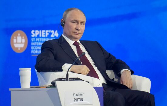 SPIEF-2024. Plenary Session