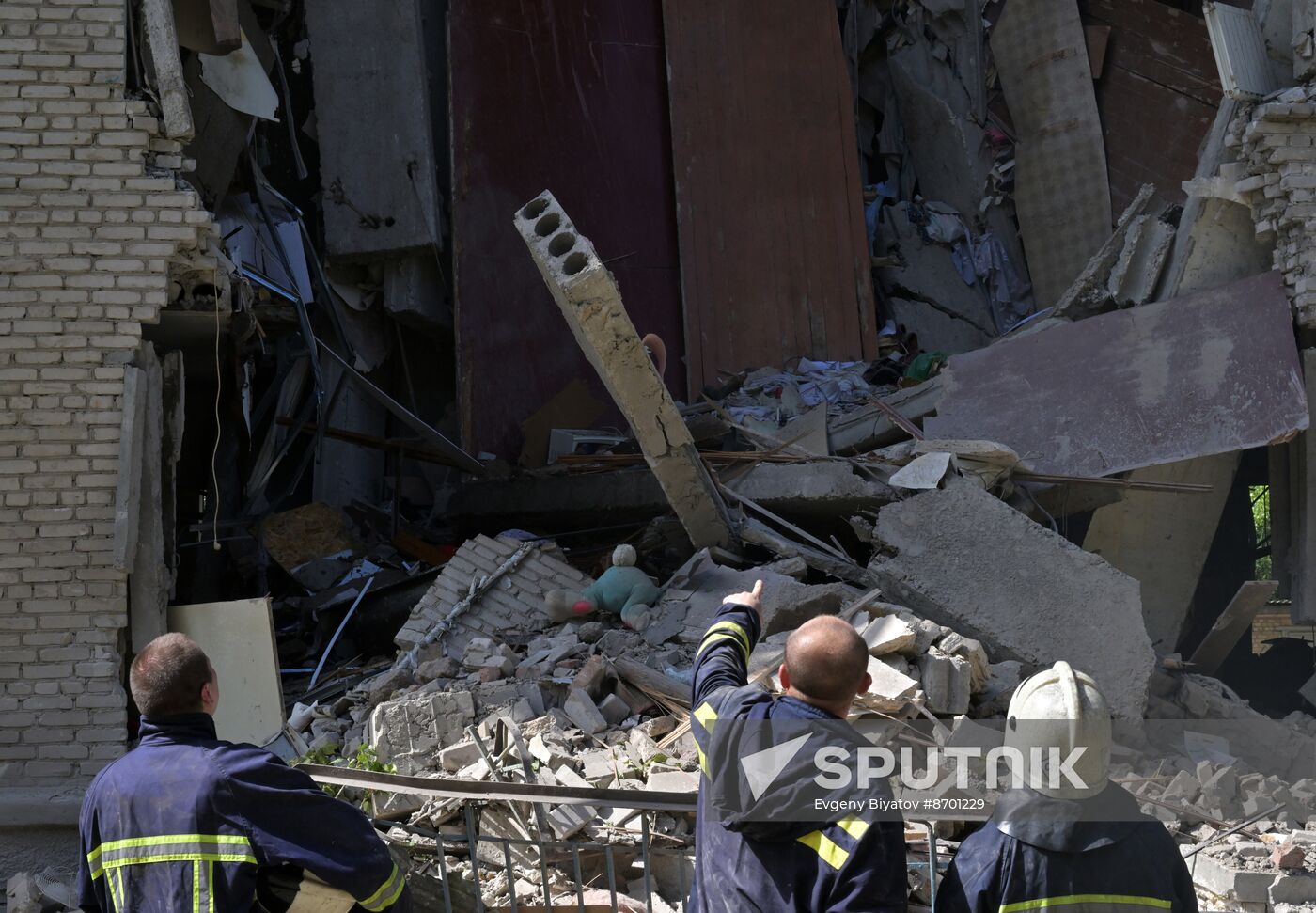 Russia Ukraine Military Operation Shelling