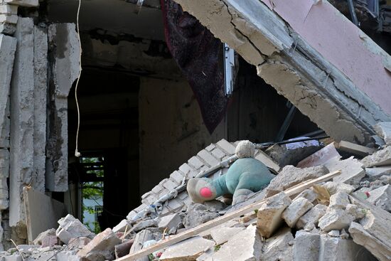 Russia Ukraine Military Operation Shelling