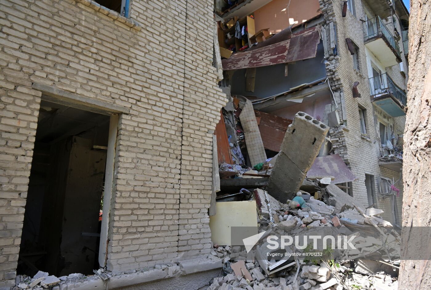 Russia Ukraine Military Operation Shelling