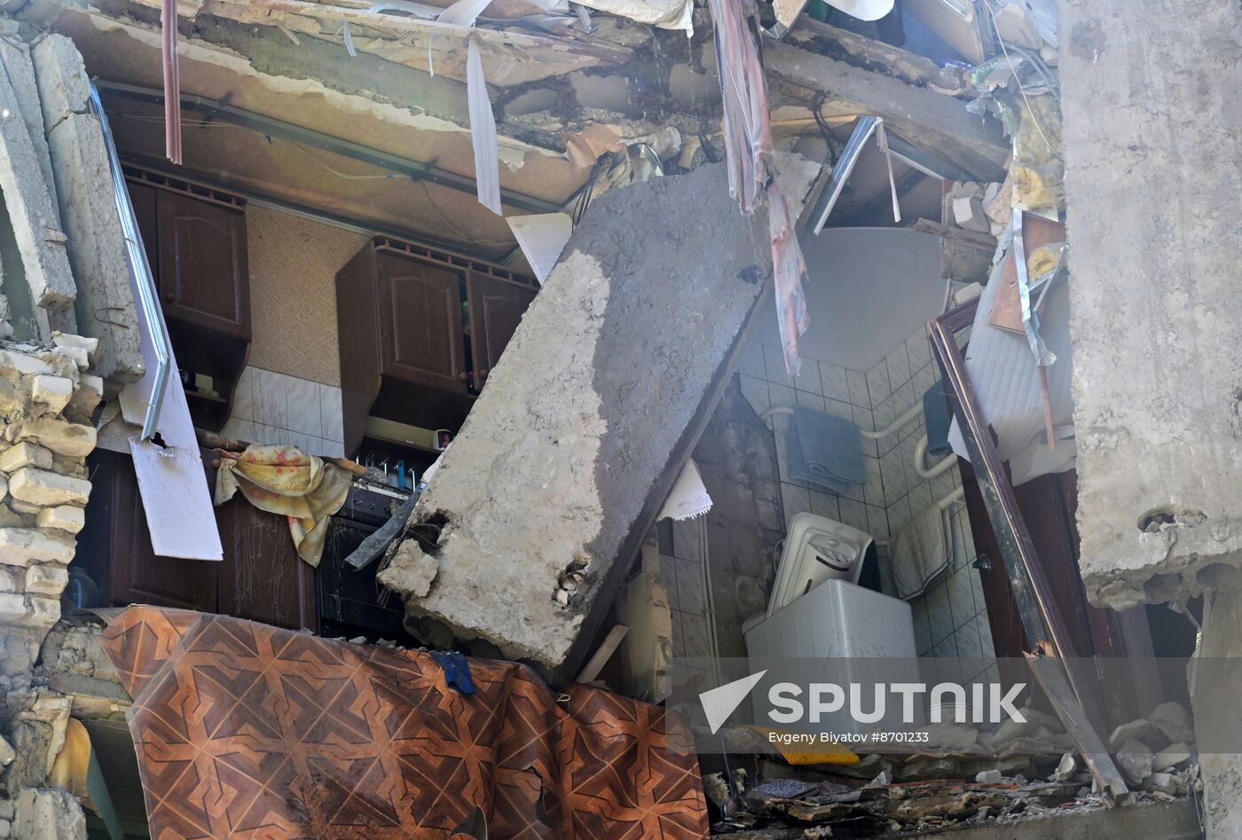 Russia Ukraine Military Operation Shelling