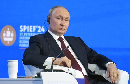 SPIEF-2024. Plenary Session
