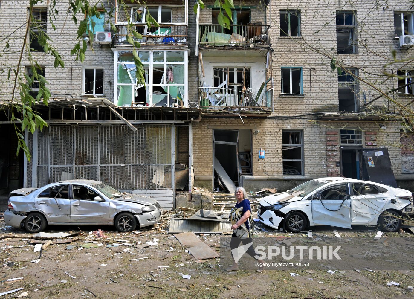 Russia Ukraine Military Operation Shelling