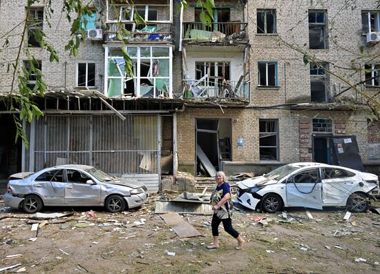Russia Ukraine Military Operation Shelling