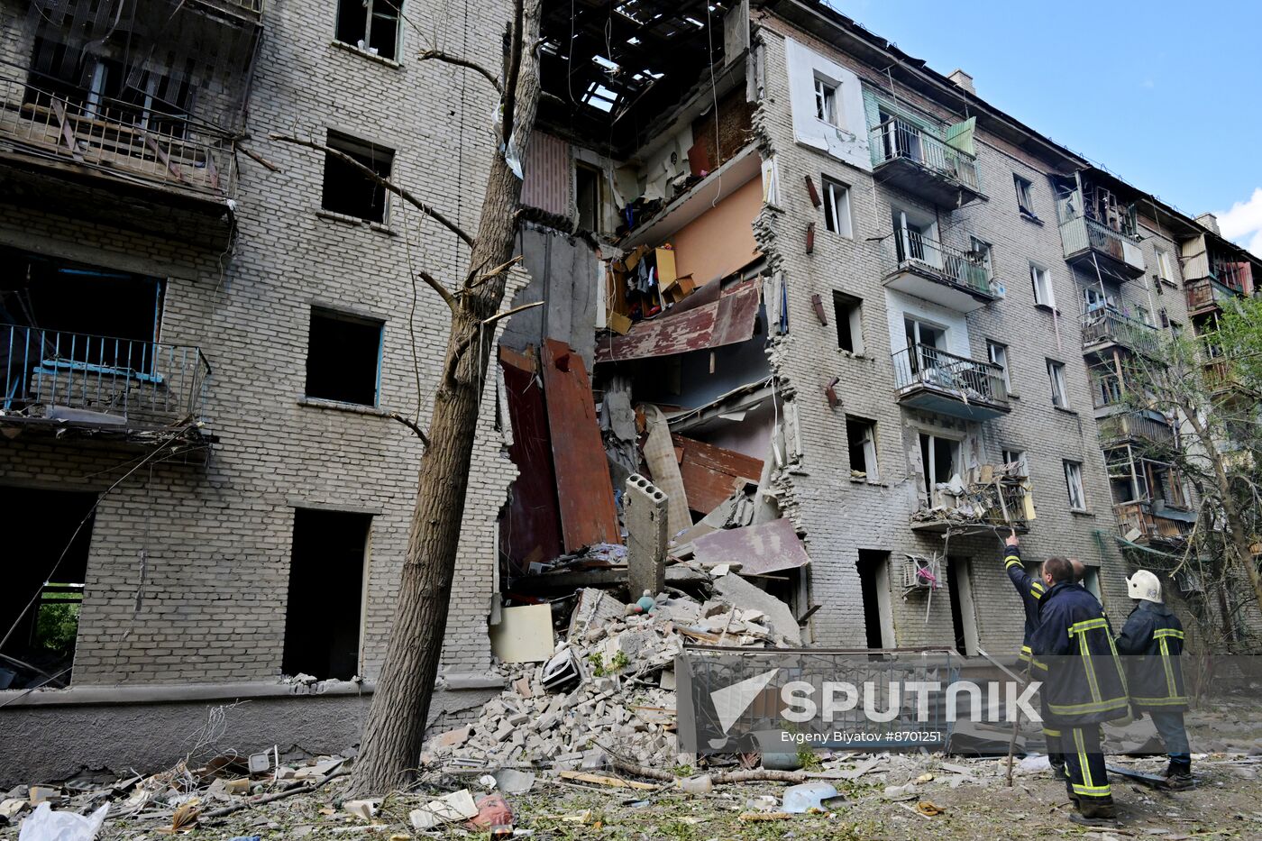 Russia Ukraine Military Operation Shelling