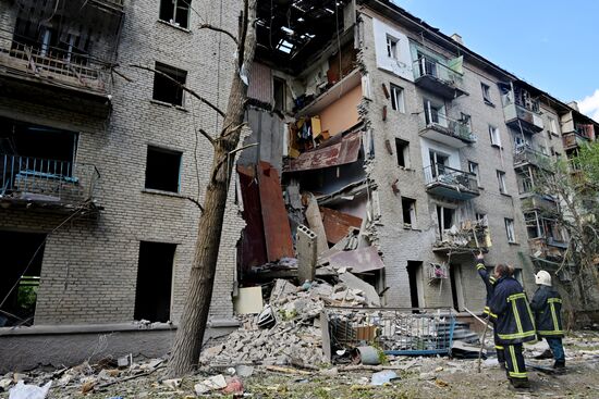 Russia Ukraine Military Operation Shelling