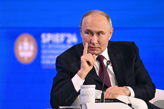 SPIEF-2024. Plenary Session