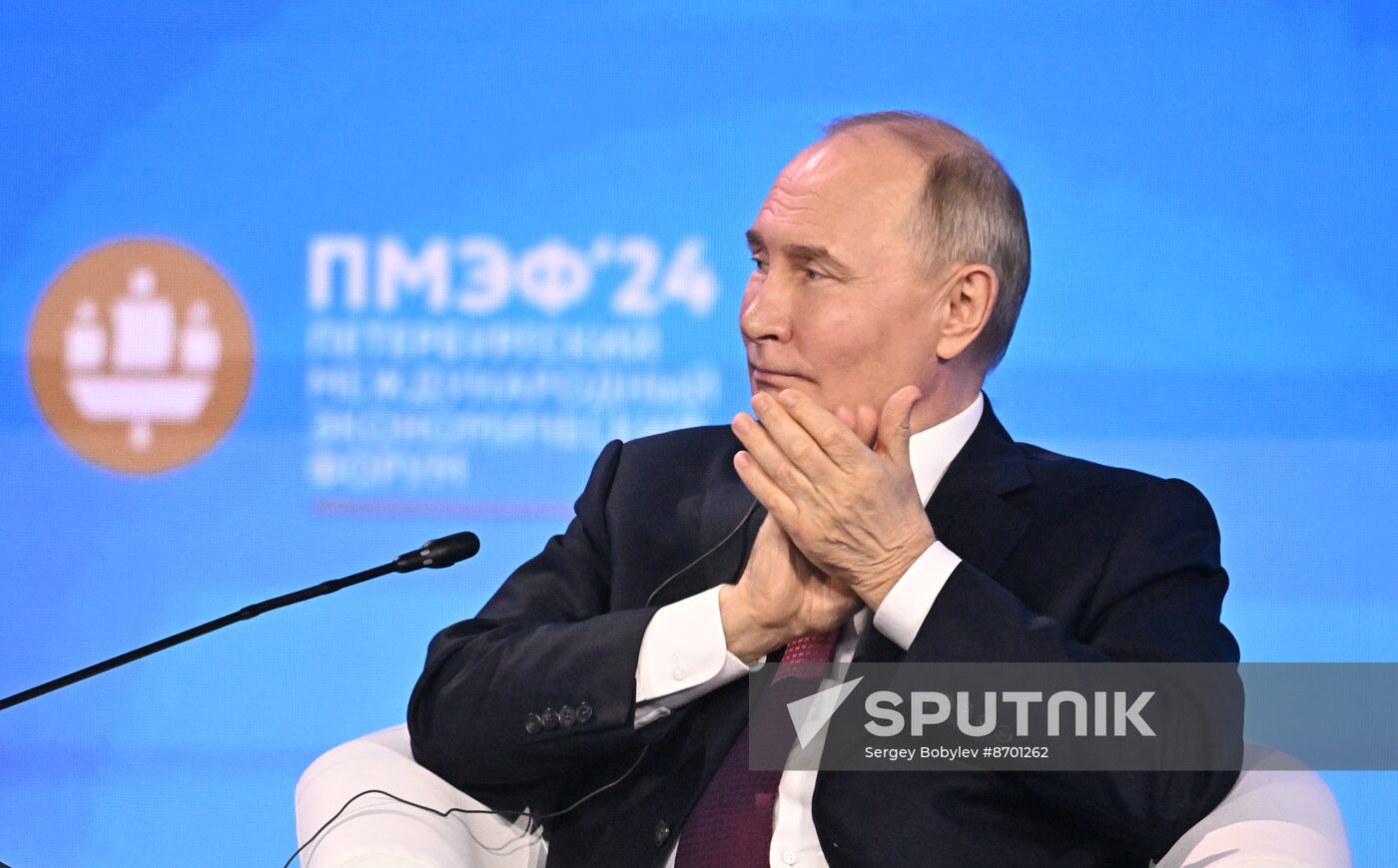 SPIEF-2024. Plenary Session
