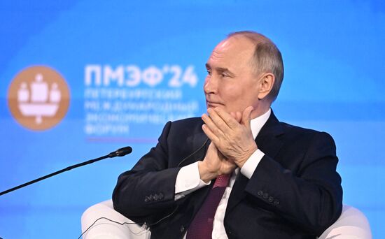 SPIEF-2024. Plenary Session