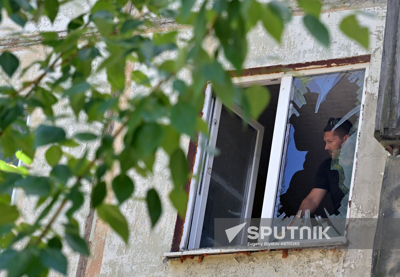 Russia Ukraine Military Operation Shelling