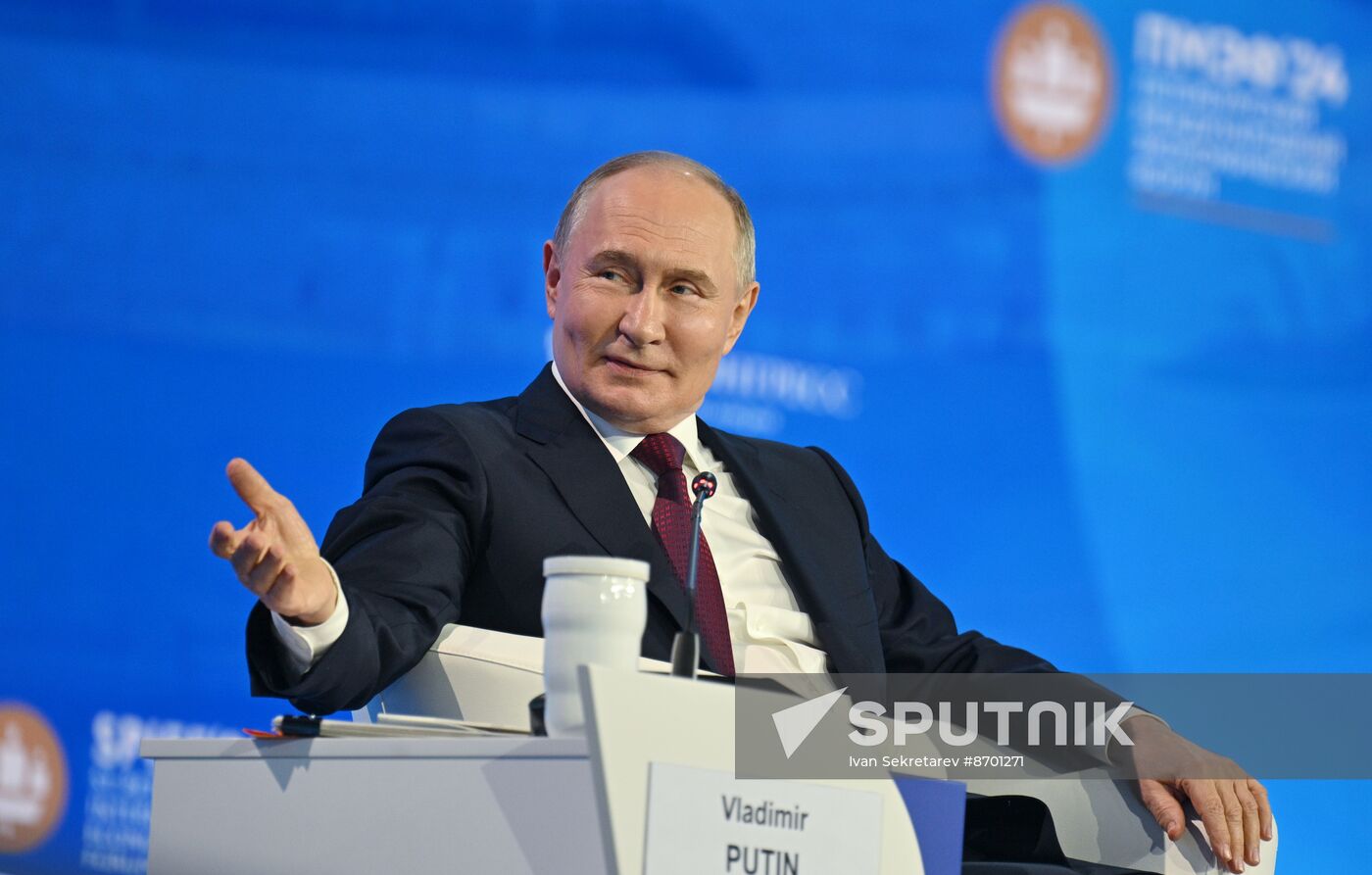 SPIEF-2024. Plenary Session