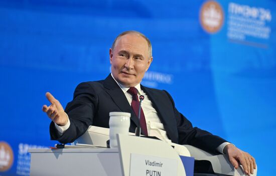 SPIEF-2024. Plenary Session
