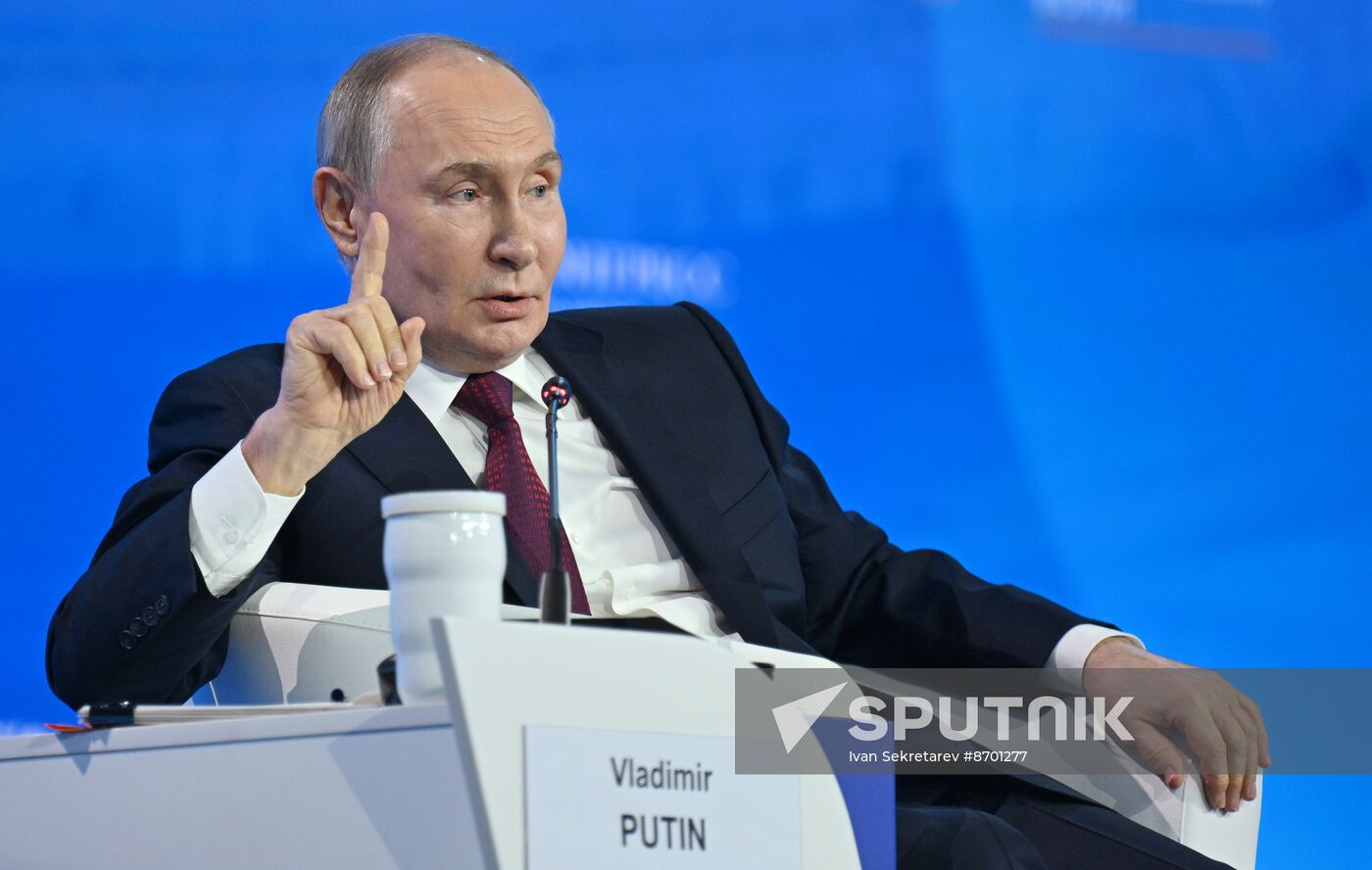 SPIEF-2024. Plenary Session