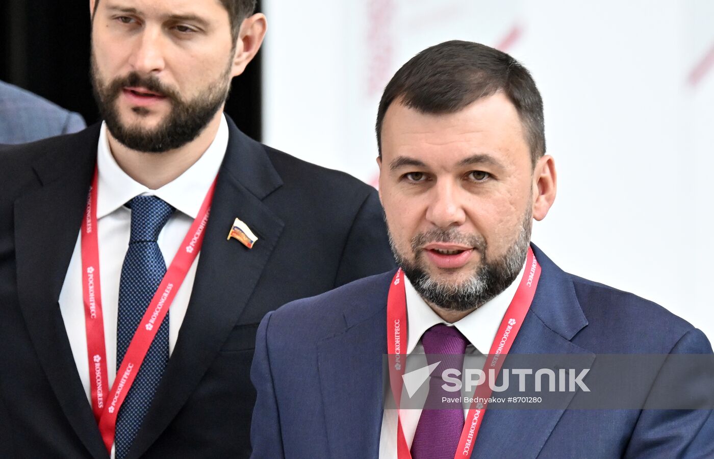 SPIEF-2024. Guests ahead of the plenary session