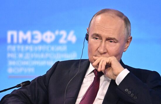 SPIEF-2024. Plenary Session